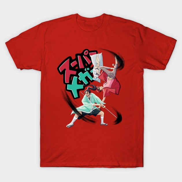 Samurai Mega T-Shirt by kidsuperpunch